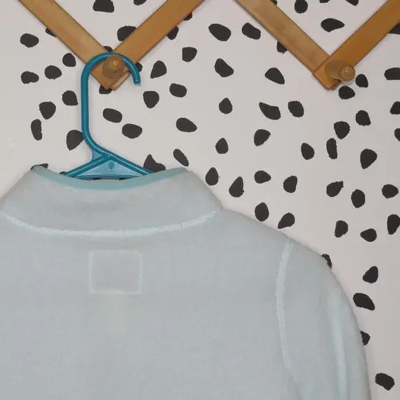 Oshkosh Mint Sherpa Fleece Girls Full Zip Jacket - Picture 4 of 7